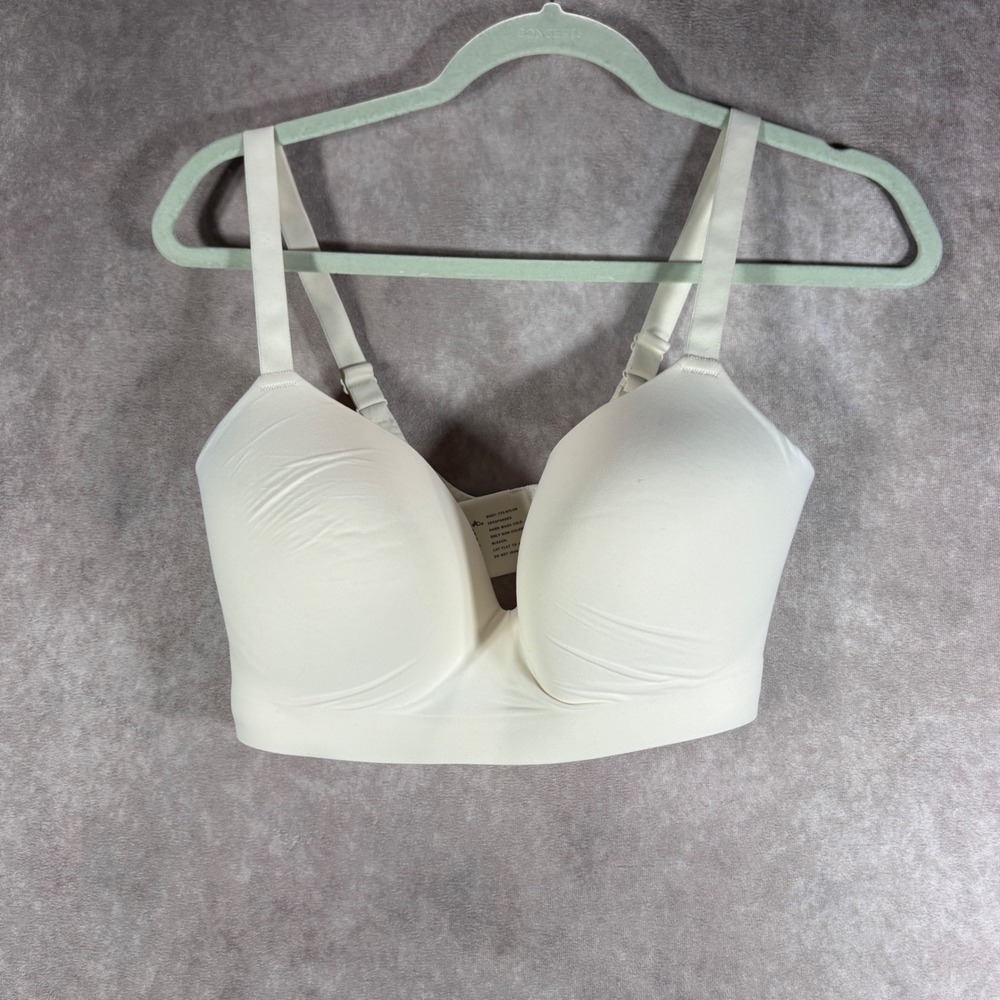 Soma‎ Bra Womens 36DD Ivory Enbliss Wireless Seamless Padded Comfort